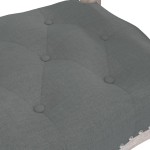 vidaXL Bancă, gri închis, 110x45x60 cm, textil vidaXL Bancă, gri închis, 110x45x60 cm, textil