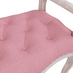 vidaXL Bancă, roz, 110x45x60 cm, catifea vidaXL Bancă, roz, 110x45x60 cm, catifea