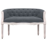 vidaXL Bancă, gri închis, 98x56x69 cm, catifea vidaXL Bancă, gri închis, 98x56x69 cm, catifea