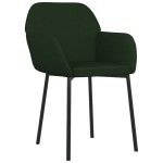 vidaXL Scaune de sufragerie, 2 buc., verde închis, catifea vidaXL Scaune de sufragerie, 2 buc., verde închis, catifea