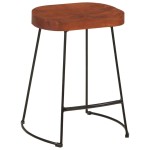 vidaXL Scaune de bar Gavin 2 buc. 45,5x38x53 cm lemn masiv de mango vidaXL Scaune de bar Gavin 2 buc. 45,5x38x53 cm lemn masiv de mango