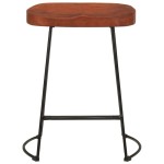 vidaXL Scaune de bar Gavin 2 buc. 45,5x38x53 cm lemn masiv de mango vidaXL Scaune de bar Gavin 2 buc. 45,5x38x53 cm lemn masiv de mango