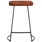 vidaXL Scaune de bar Gavin 2 buc. 45x40x63 cm lemn masiv de mango vidaXL Scaune de bar Gavin 2 buc. 45x40x63 cm lemn masiv de mango