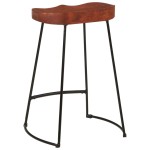 vidaXL Scaune de bar Gavin 2 buc. 45x40x63 cm lemn masiv de mango vidaXL Scaune de bar Gavin 2 buc. 45x40x63 cm lemn masiv de mango