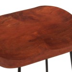 vidaXL Scaune de bar Gavin 2 buc. 45x40x63 cm lemn masiv de mango vidaXL Scaune de bar Gavin 2 buc. 45x40x63 cm lemn masiv de mango