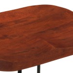 vidaXL Scaune de bar Gavin 2 buc. 50x40x78 cm lemn masiv de mango vidaXL Scaune de bar Gavin 2 buc. 50x40x78 cm lemn masiv de mango