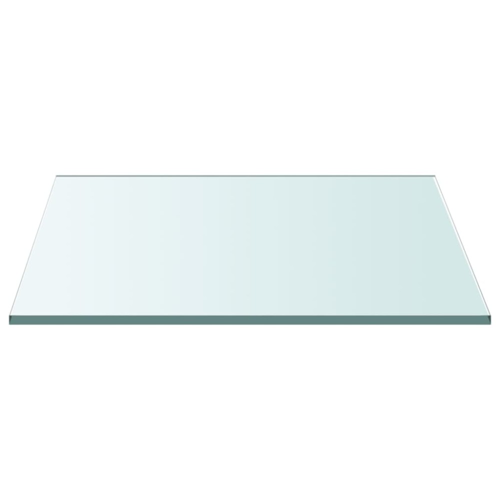 vidaXL Blat de masă, transparent, 60x60 cm, sticlă securizată