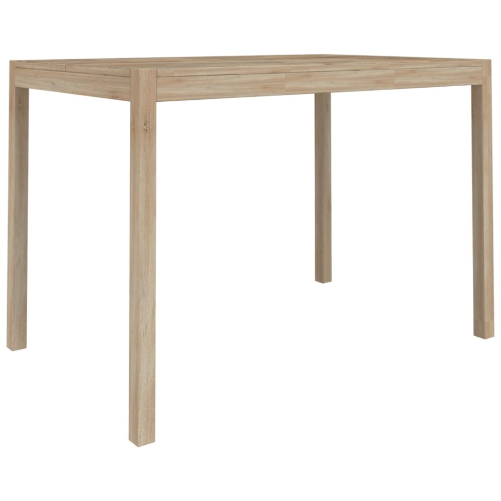 vidaXL Masă de bucătărie, 110x70x75 cm, lemn masiv de acacia