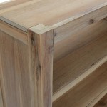 vidaXL Bibliotecă cu 6 rafturi, 80x30x170 cm, lemn masiv de acacia