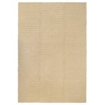 vidaXL Covor dreptunghiular, natural, 120x180 cm, bumbac
