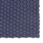 vidaXL Covor dreptunghiular, bleumarin, 180x250 cm, bumbac vidaXL Covor dreptunghiular, bleumarin, 180x250 cm, bumbac