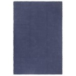vidaXL Covor dreptunghiular, bleumarin, 180x250 cm, bumbac vidaXL Covor dreptunghiular, bleumarin, 180x250 cm, bumbac