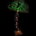 vidaXL Palmier cu LED, alb, 72 LED-uri alb calde, 120 cm vidaXL Palmier cu LED, alb, 72 LED-uri alb calde, 120 cm