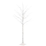 vidaXL Mesteacăn cu LED, alb, 96 LED-uri alb calde, 180 cm vidaXL Mesteacăn cu LED, alb, 96 LED-uri alb calde, 180 cm