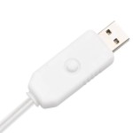 vidaXL Mesteacăn cu LED, alb, 128 LED-uri alb calde, 220 cm vidaXL Mesteacăn cu LED, alb, 128 LED-uri alb calde, 220 cm