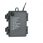 vidaXL Ghirlandă de Crăciun cu lumini LED, verde, 5,2 m, PVC