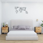 vidaXL Noptiere, 2 buc., 40x33x46 cm, lemn masiv de acacia vidaXL Noptiere, 2 buc., 40x33x46 cm, lemn masiv de acacia