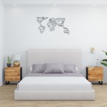 vidaXL Noptiere, 2 buc., 40x33x46 cm, lemn masiv de acacia vidaXL Noptiere, 2 buc., 40x33x46 cm, lemn masiv de acacia