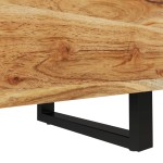 vidaXL Noptiere, 2 buc., 40x33x46 cm, lemn masiv de acacia vidaXL Noptiere, 2 buc., 40x33x46 cm, lemn masiv de acacia