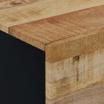 vidaXL Noptiere, 2 buc., 40x33x46 cm, lemn masiv de acacia vidaXL Noptiere, 2 buc., 40x33x46 cm, lemn masiv de acacia