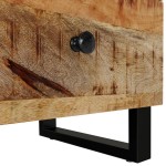 vidaXL Noptiere, 2 buc., 40x33x46 cm, lemn masiv de acacia vidaXL Noptiere, 2 buc., 40x33x46 cm, lemn masiv de acacia