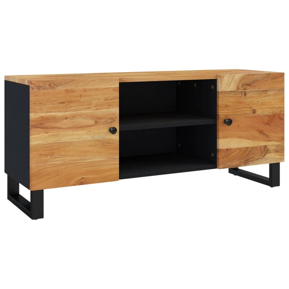 vidaXL Comodă TV, 105x33x46 cm, lemn masiv de acacia