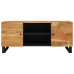 vidaXL Comodă TV, 105x33x46 cm, lemn masiv de acacia