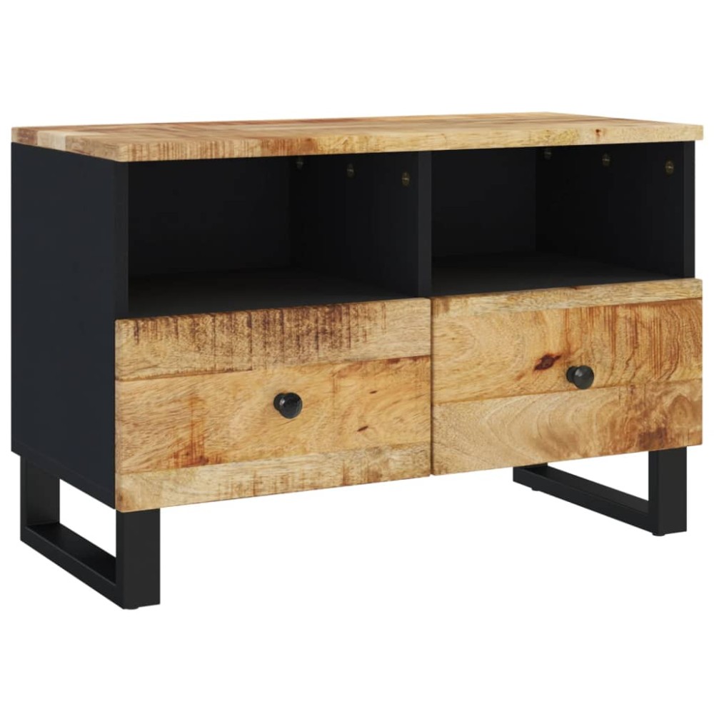 vidaXL Comodă TV, 70x33x46 cm, lemn masiv de mango