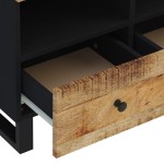 vidaXL Comodă TV, 70x33x46 cm, lemn masiv de mango
