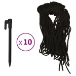 vidaXL Arcadă de poartă gonflabilă cu LED-uri de Crăciun, 380 cm vidaXL Arcadă de poartă gonflabilă cu LED-uri de Crăciun, 380 cm