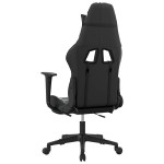 vidaXL Scaun de gaming masaj/suport picioare negru/Camuflaj piele eco vidaXL Scaun de gaming masaj/suport picioare negru/Camuflaj piele eco
