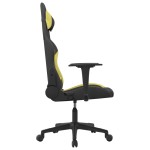 vidaXL Scaun de gaming cu masaj, negru și verde deschis, textil vidaXL Scaun de gaming cu masaj, negru și verde deschis, textil