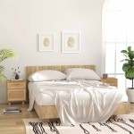 vidaXL Noptiere, 2 buc., maro, lemn masiv de pin și ratan natural vidaXL Noptiere, 2 buc., maro, lemn masiv de pin și ratan natural