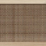 vidaXL Servantă, negru, 60x30x70 cm, lemn masiv pin și ratan natural vidaXL Servantă, negru, 60x30x70 cm, lemn masiv pin și ratan natural