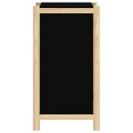 vidaXL Servantă, negru, 62x38x70 cm, lemn prelucrat vidaXL Servantă, negru, 62x38x70 cm, lemn prelucrat