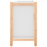 vidaXL Servantă, alb, 107x38x60 cm, lemn prelucrat