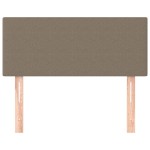 vidaXL Tăblie de pat, gri taupe, 80x5x78/88 cm, textil vidaXL Tăblie de pat, gri taupe, 80x5x78/88 cm, textil
