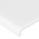 vidaXL Tăblii de pat, 2 buc., alb, 72x5x78/88 cm, piele ecologică vidaXL Tăblii de pat, 2 buc., alb, 72x5x78/88 cm, piele ecologică