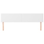 vidaXL Tăblii de pat, 2 buc, alb, 80x5x78/88 cm, piele ecologică vidaXL Tăblii de pat, 2 buc, alb, 80x5x78/88 cm, piele ecologică