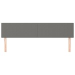 vidaXL Tăblii de pat, 2 buc, gri închis, 90x5x78/88 cm, textil vidaXL Tăblii de pat, 2 buc, gri închis, 90x5x78/88 cm, textil