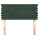 vidaXL Tăblie de pat, verde închis, 80x5x78/88 cm, catifea vidaXL Tăblie de pat, verde închis, 80x5x78/88 cm, catifea