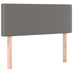 vidaXL Tăblie de pat, gri, 90x5x78/88 cm, piele ecologică vidaXL Tăblie de pat, gri, 90x5x78/88 cm, piele ecologică