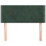vidaXL Tăblie de pat, verde închis, 90x5x78/88 cm, catifea vidaXL Tăblie de pat, verde închis, 90x5x78/88 cm, catifea
