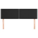 vidaXL Tăblii de pat, 2 buc., negru, 72x5x78/88 cm, piele ecologică vidaXL Tăblii de pat, 2 buc., negru, 72x5x78/88 cm, piele ecologică