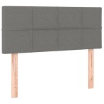 vidaXL Tăblie de pat, gri închis, 80x5x78/88 cm, textil vidaXL Tăblie de pat, gri închis, 80x5x78/88 cm, textil