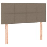 vidaXL Tăblie de pat, gri taupe, 80x5x78/88 cm, textil vidaXL Tăblie de pat, gri taupe, 80x5x78/88 cm, textil