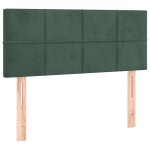 vidaXL Tăblie de pat, verde închis, 80x5x78/88 cm, catifea vidaXL Tăblie de pat, verde închis, 80x5x78/88 cm, catifea