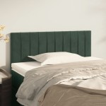 vidaXL Tăblie de pat, verde închis, 80x5x78/88 cm, catifea vidaXL Tăblie de pat, verde închis, 80x5x78/88 cm, catifea