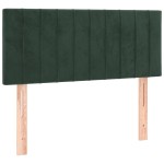 vidaXL Tăblie de pat, verde închis, 90x5x78/88 cm, catifea vidaXL Tăblie de pat, verde închis, 90x5x78/88 cm, catifea