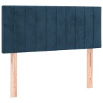 vidaXL Tăblie de pat, albastru închis, 90x5x78/88 cm, catifea vidaXL Tăblie de pat, albastru închis, 90x5x78/88 cm, catifea